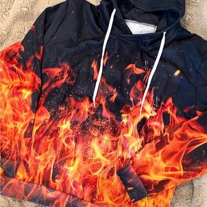 Novelty Flame Sweatshirt